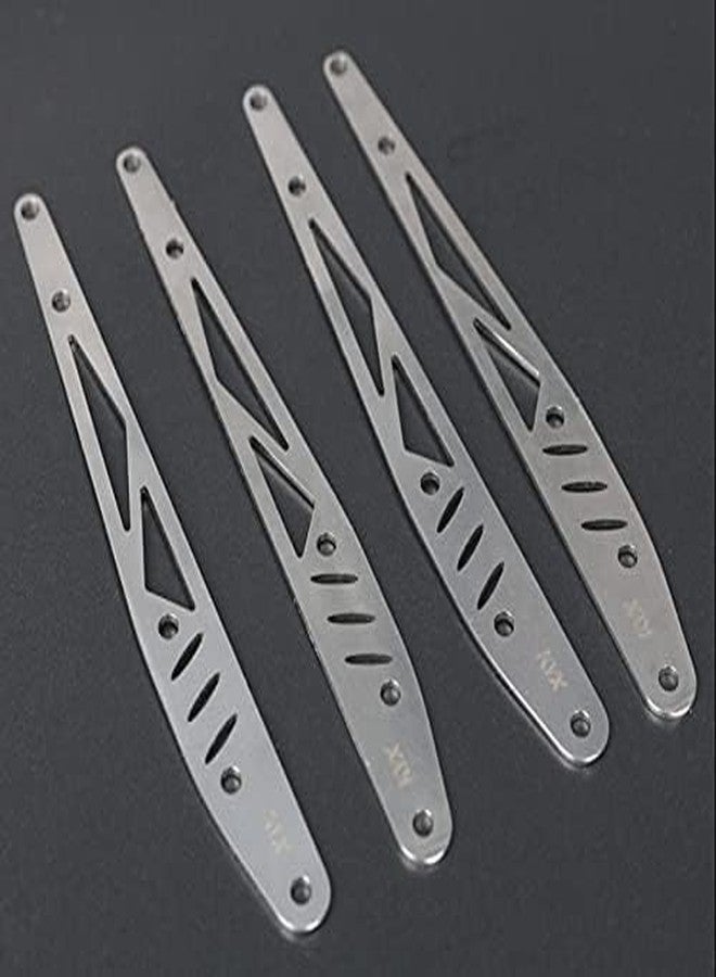 KYX Racing Stainless Steel Rear Arm Linkage Guard Link Reinforce Plate Upgrades Accessories for RC Crawler Car Axial RBX10 RYFT - Image 3